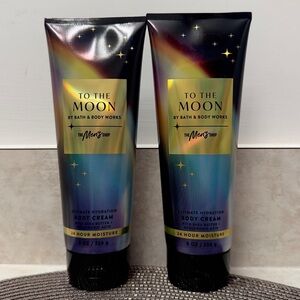 NWT Bath & Body Works To The Moon Ultimate Hydration Body Cream Set